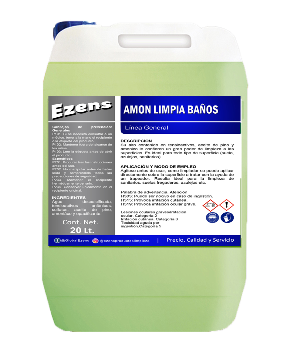Limpia Baños de Amonio